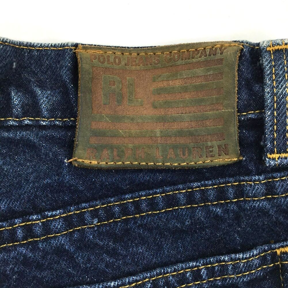 Ralph Lauren Polo Jeans Co Women's Size 14X31 Bootcut Denim Jeans Pants Blue - Picture 7 of 12